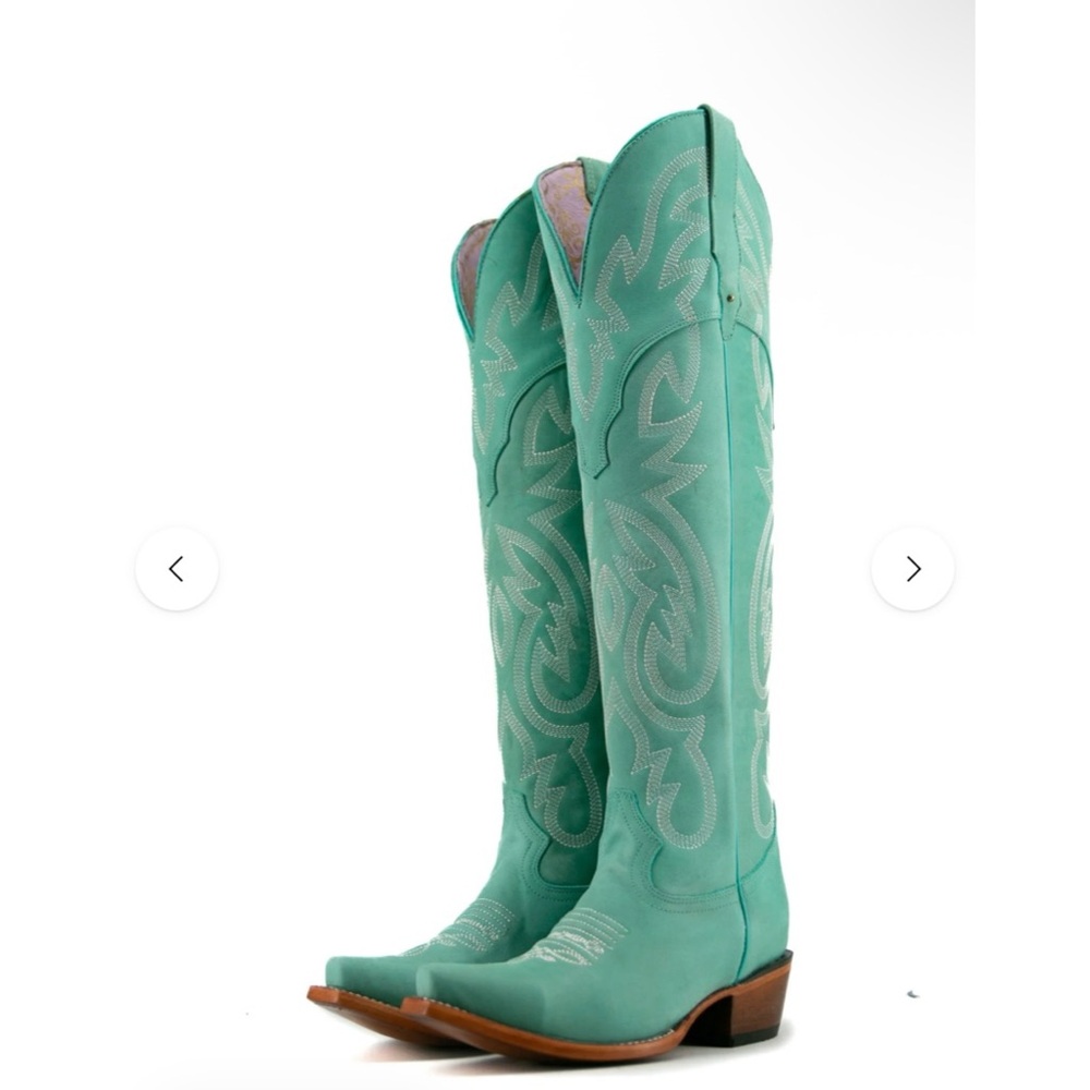 Julieta Knee High Tall Snip Toe Boots